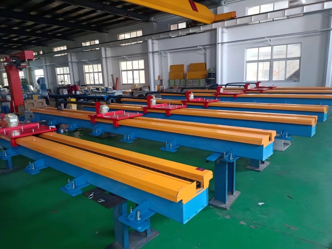 Ground rail assembly workshop
