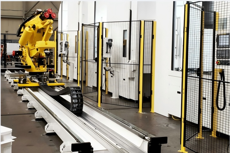 Rotecis Steel RTUf (Robot Transfer Unit with floor mount)